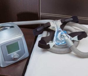 CPAP-Machine-Used-to-Mitigate-Snoring